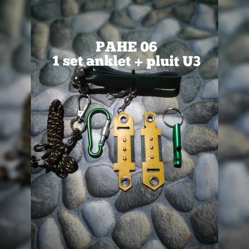 Angklet Tali Kaki Burung Hantu Buffy Fish Owl + Peluit U3