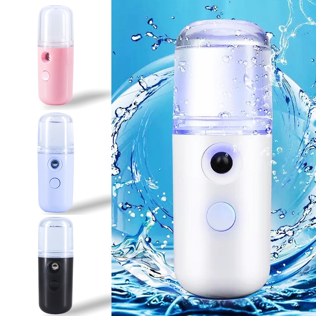 COD✅ Nano Spray Portable Mini USB Mist Sprayer Perawatan Wajah Pelembab Wajah Nano Seprai   Z008