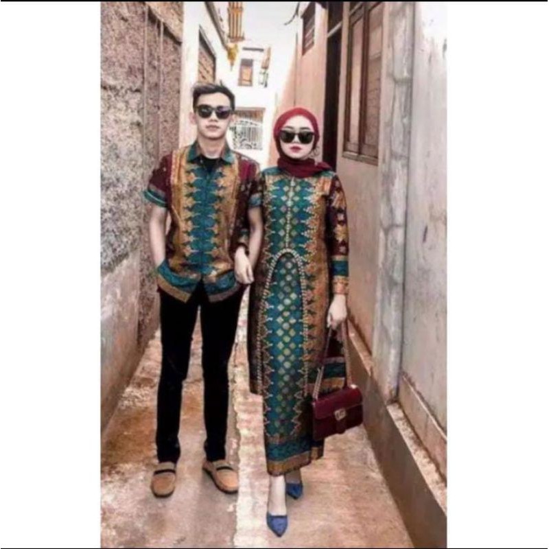 Baju kondangan,baju songket Palembang