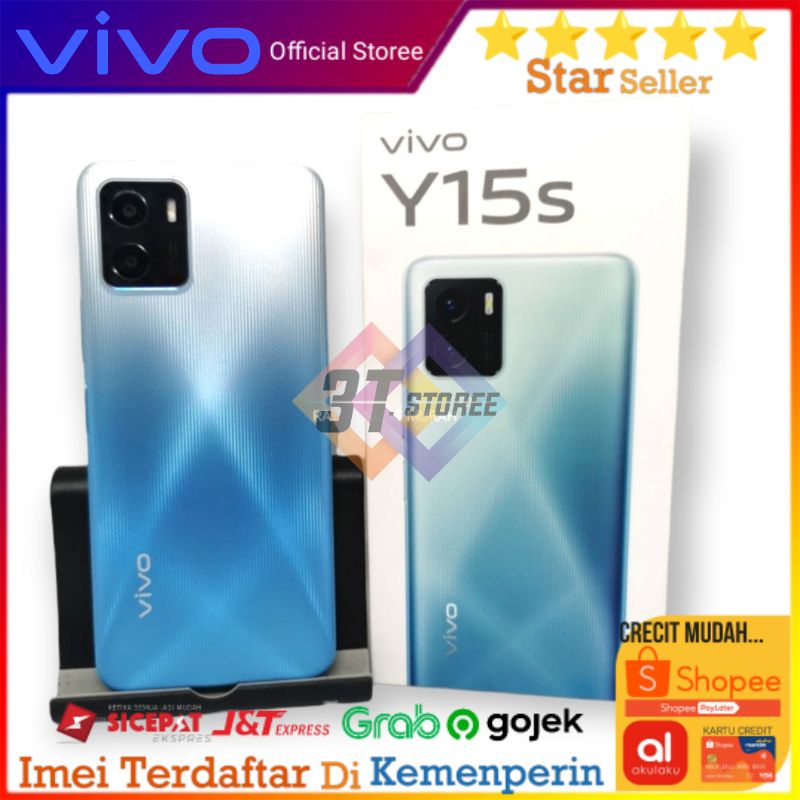 VIVO Y15s RAM [3/64GB] [3/64GB] MT Hellio P35 | 5000Mah Battery | VIVO Y12S ORIGINAL VIVO FULLSET