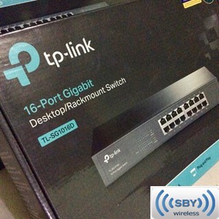 TL-SG1016D 16-Port Gigabit Switch TP-Link TLSG1016D 10/100/1000Mbps Metal Case TPLINK