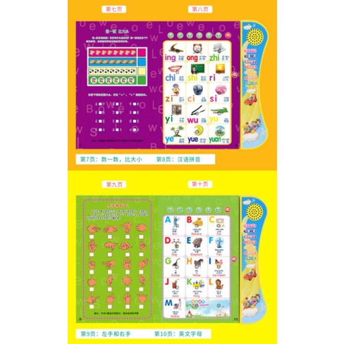 PEDIA TOYS - Voice Learning EBook Chinese/English Kids Baby Touchpad - Buku Edukasi Anak Belajar Bahasa Mandarin/Inggris-3