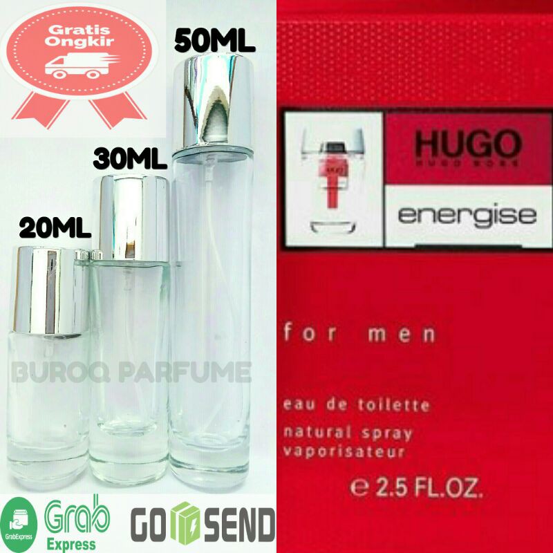 PARFUM BOSS ENERGISE PARFUME PRIA DISUKAI WANITA AROMA SEGER HALUS BISA OUTDOOR / INDOOR -INSPIRED