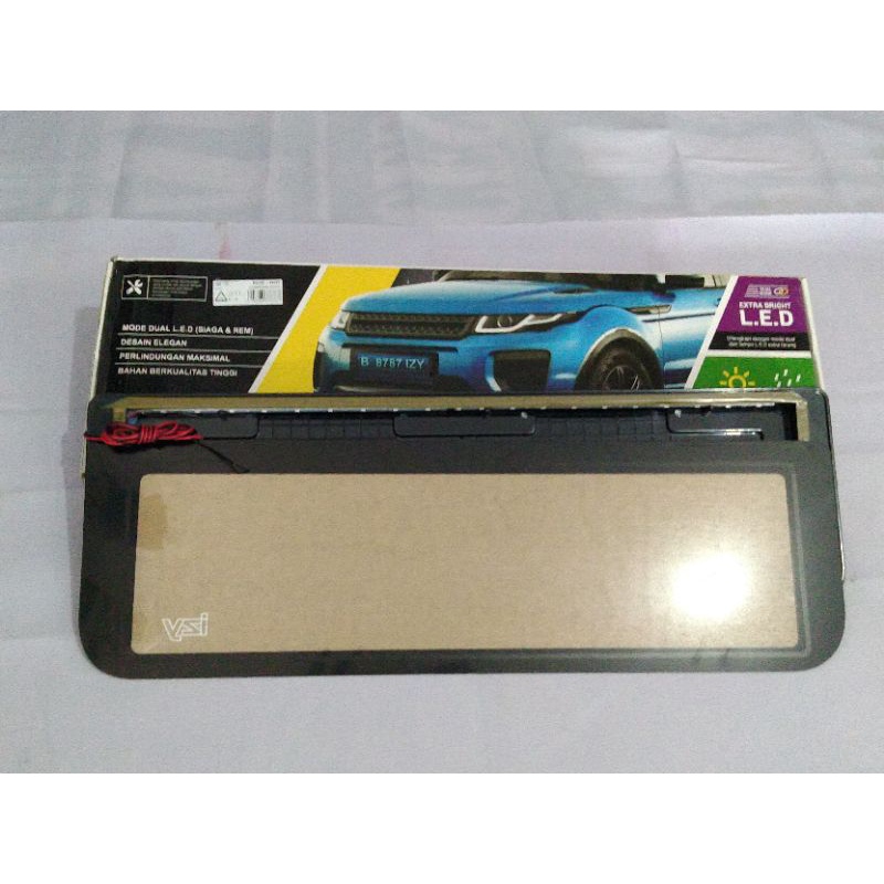 Dudukan Plat Nomor Mobil Akrilik absolute / Wadah Plat/ Frame Plat