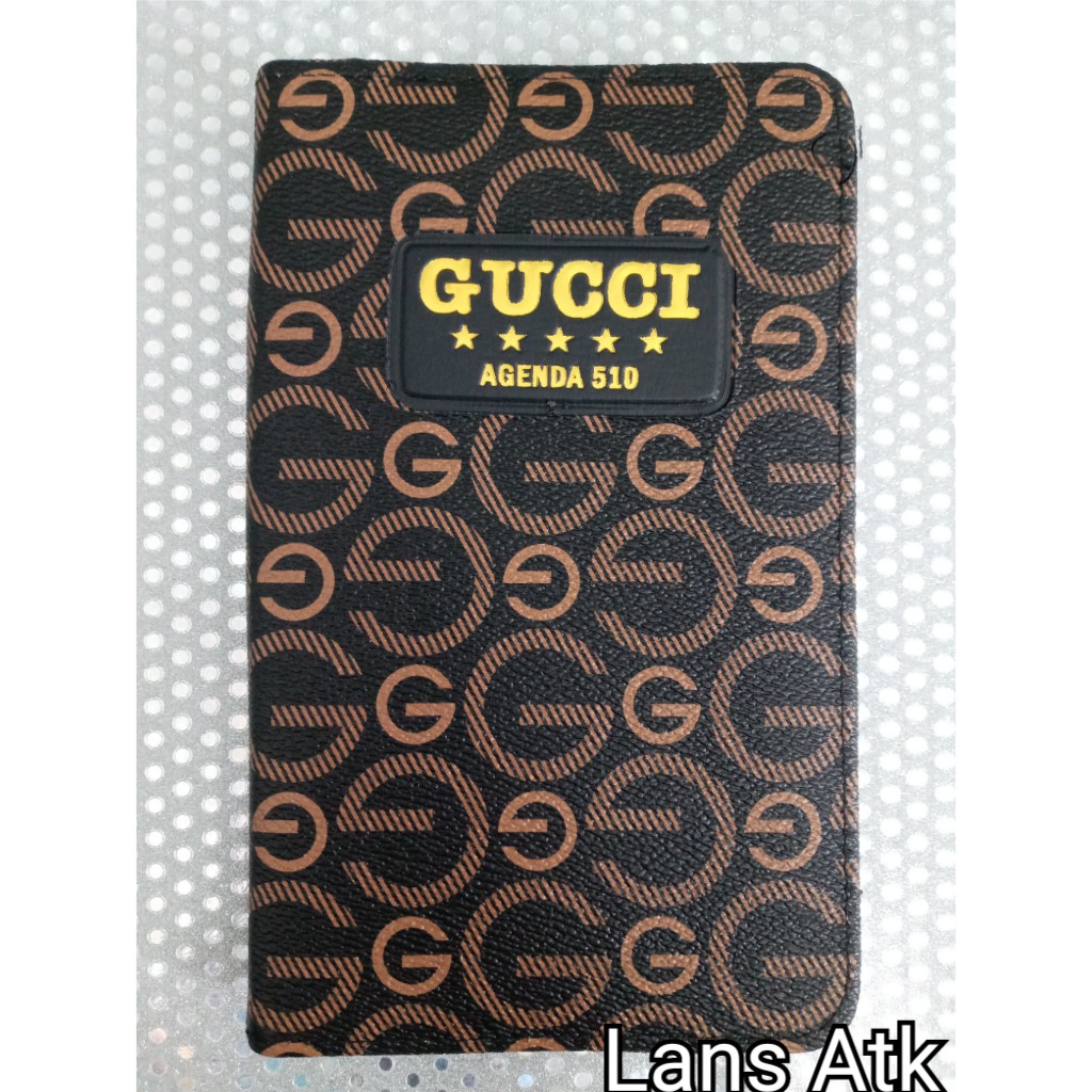 Buku Agenda Resleting Kerja Gucci 510 / Notebook Gucci 510