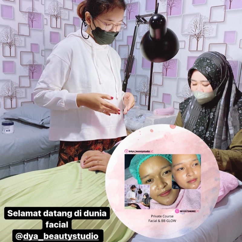 Terima kursus bb glow offline dan online JUAL alat bb glow beserta materi dan sertifikat
