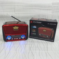 Radio/Music Player 3 Band FM AM SW AC DC+Senter ASATRON R-1095USB