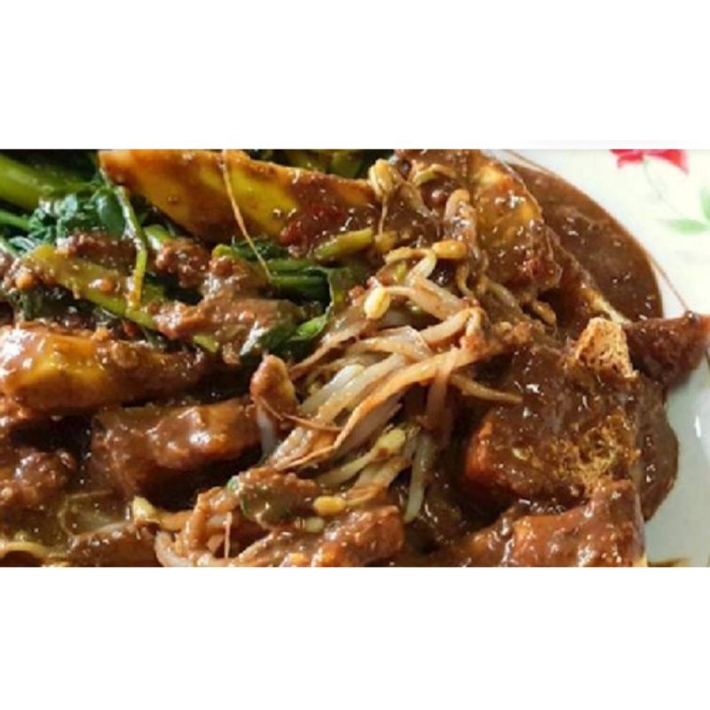 

Rujak kikil/gado-gado