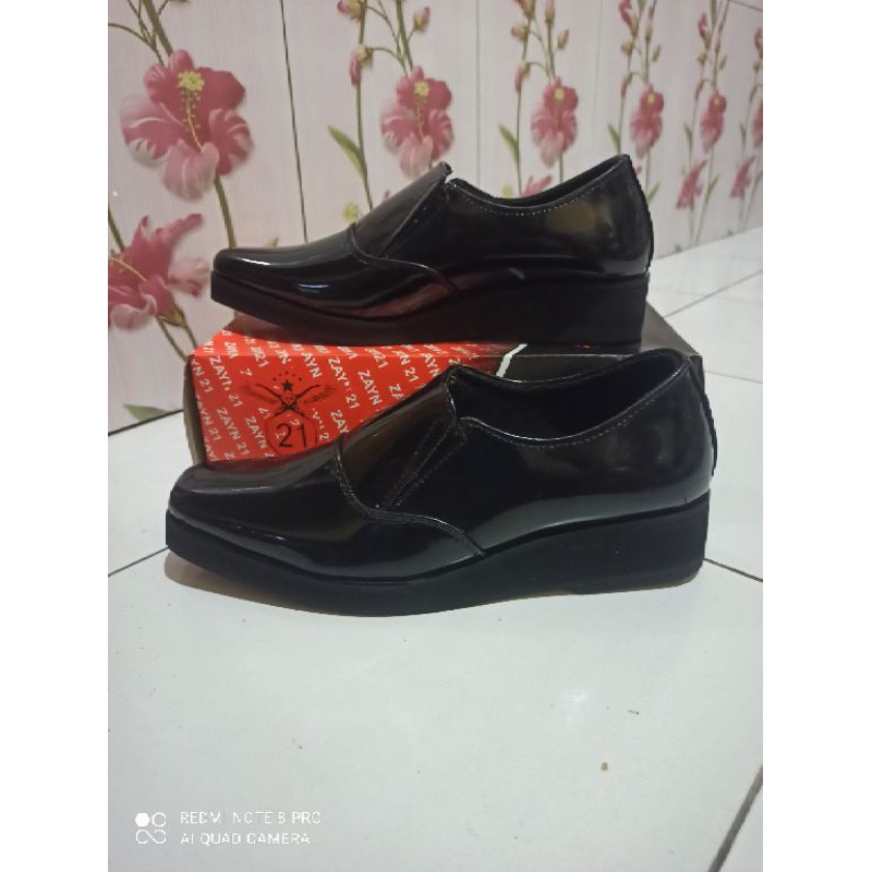 Sepatu pdh wanita sepatu pdh polwan