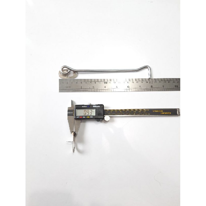 Cantolan jendela Proyek 5mm Chrome 8&quot; atau Hak angin JMJ