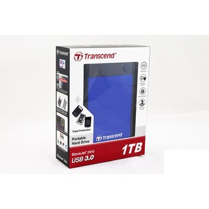 HDD External Transcend Storejet 25H3-1TB Usb 3 Anti Shock