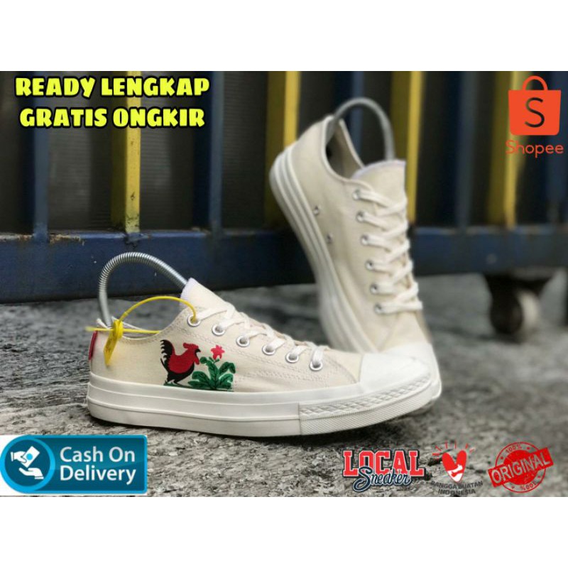 TPS LOW AYAM WHITE NOBRANDS FOOTWEAR TPS LOW AYAM WHITE CORONA JANCOK NOBRANDS AYAM MANGKOK MIE AYAM