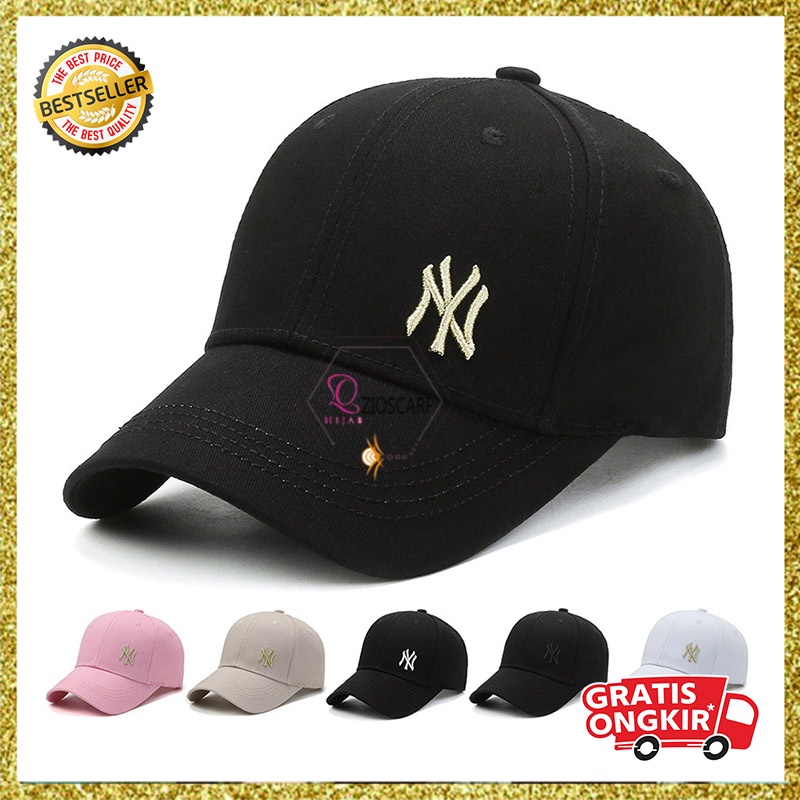 Topi Pria Wanita Baseball Distro NY Bordir MLB Fashion Style Korea Import BSAF