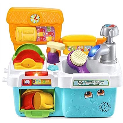 Leapfrog Scrub and Play Smart Sink Mainan Anak Musical