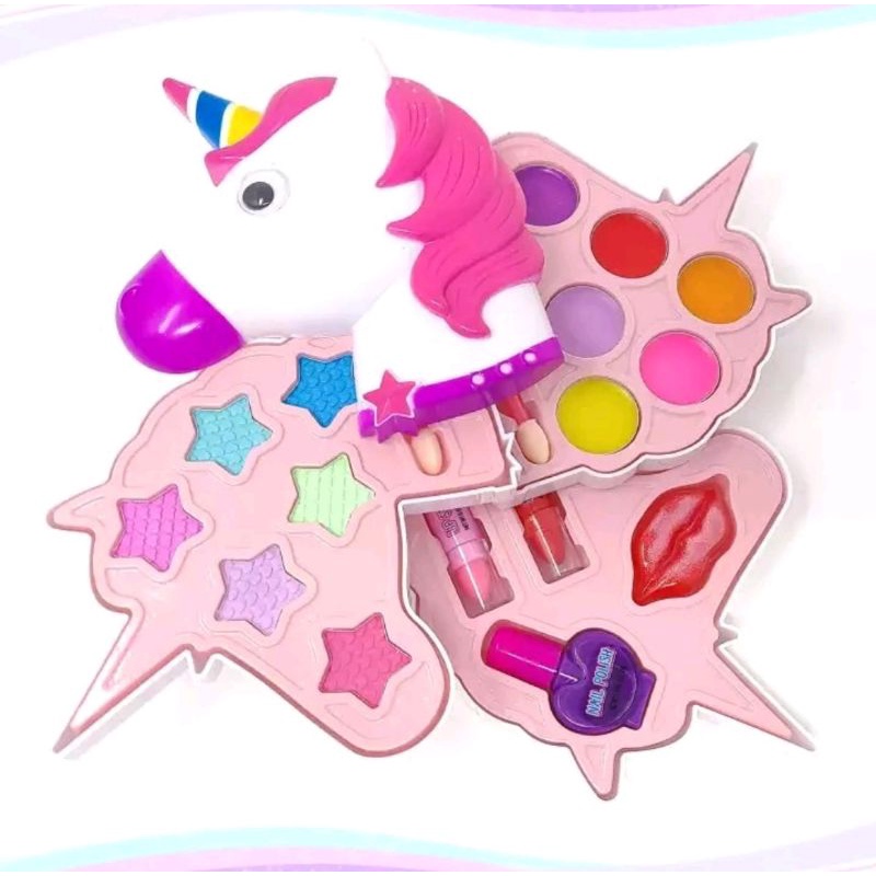 MAINAN ANAK PEREMPUAN MAKEUP SET 3 TINGKAT