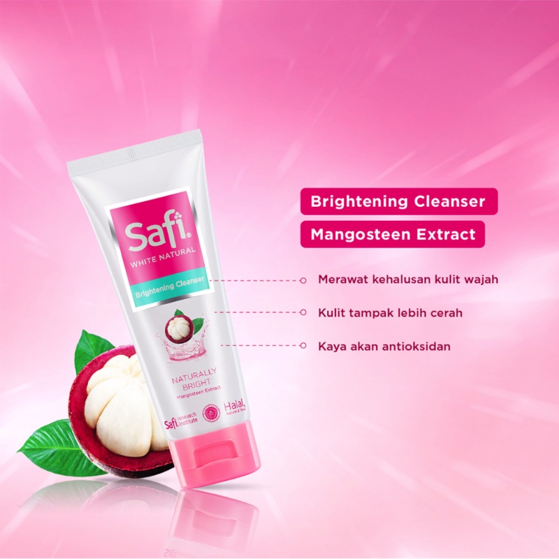 SAFI WHITE NATURAL BRIGHTENING CLEANSER 100 GR