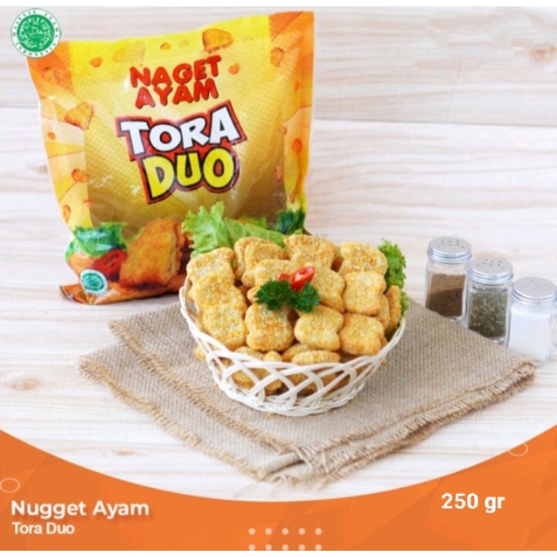 

Naget Ayam Tora Duo 250gr (Nugget)