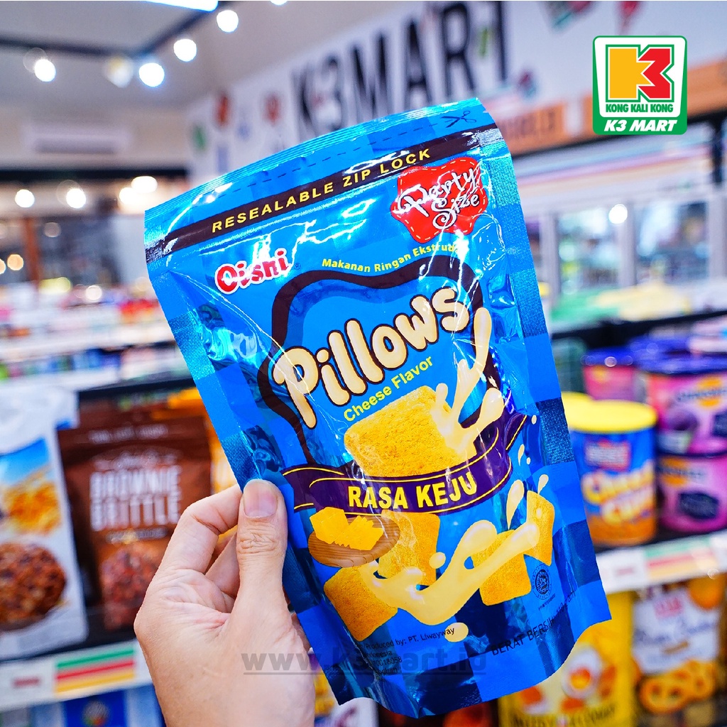 

Oishi Pillows Cheese 130gr