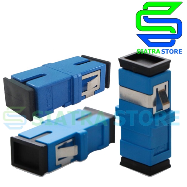 Coupler SC Fiber Optic SC/UPC Fiber Converter Tanpa Kuping