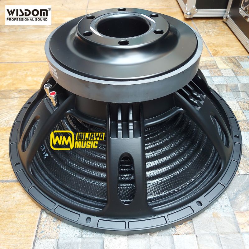 Speaker 18" WISDOM W450-33 Carbon Fiber Cone