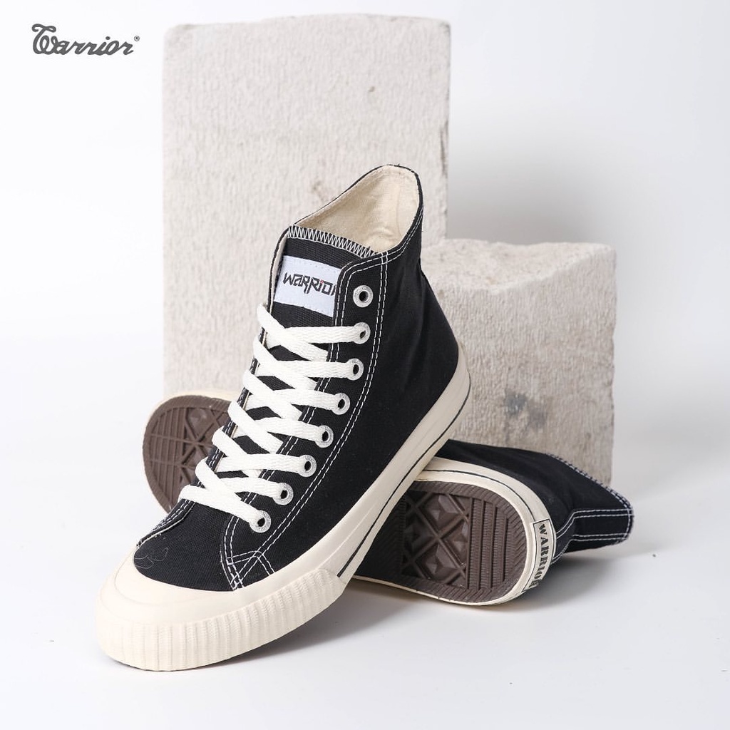 WARRIOR SHOES - VENUS HC BLACK WHITE
