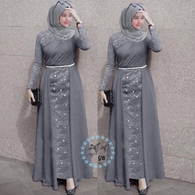 GAMIS MAXY LAKSHANA / BEST SELLER / ASLI CANTIK