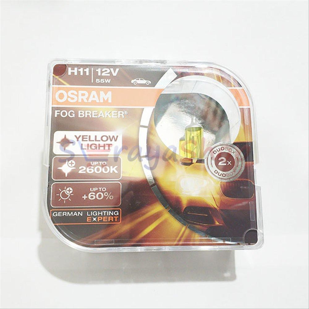 Lampu Halogen H11 Fog Breaker OSRAM