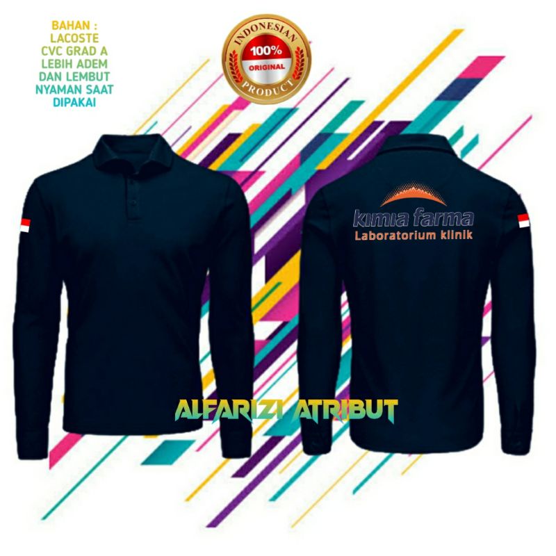 Kaos Kerah Kimia Farma KAOS Polo Shirt klinik Kimia farma