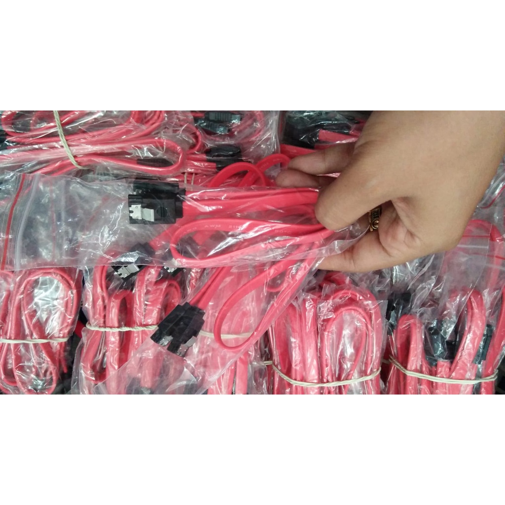 Kabel Hardisk Sata Merah buat hardisk /dvd