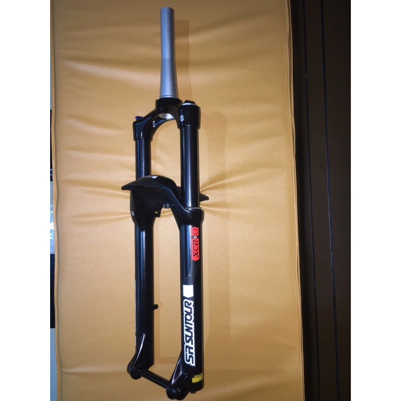 fork suntour XCR34 t140 black air boost ta taper