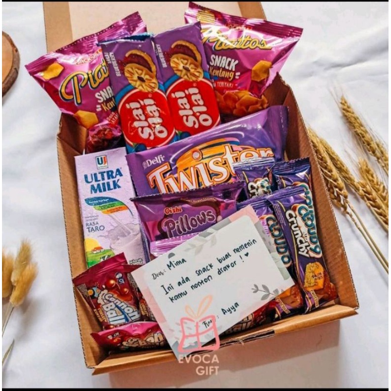 

HAMPERS/KADO SNACK JAJANAN MURAH MERIAH
