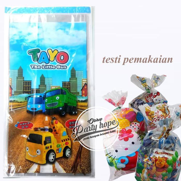 

PROMO - plastik snack tayo / souvenir ultah / plastik bingkisan kado kartun