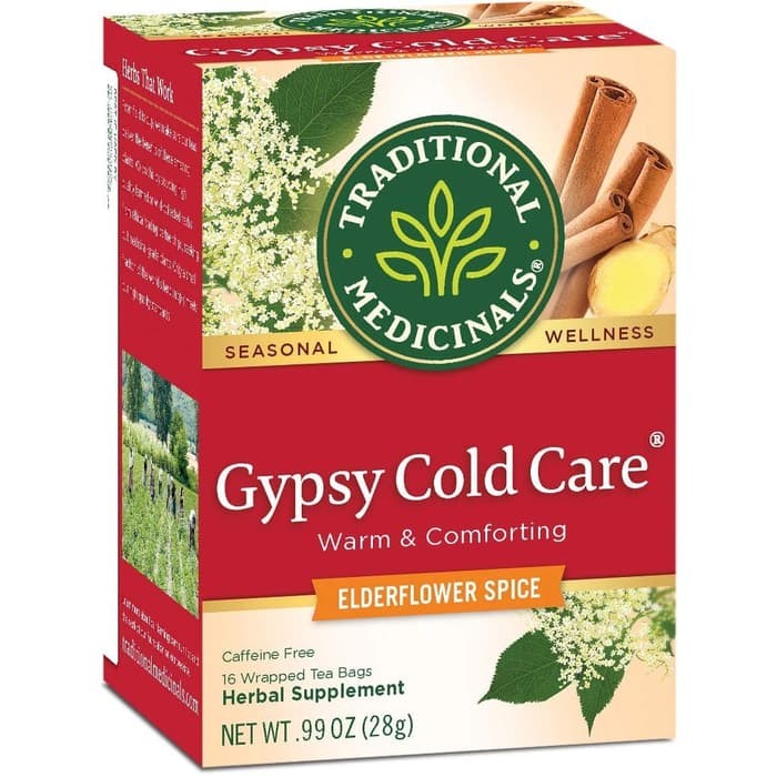 

Traditional Medicinals Gypsy Cold Care 16 TB Teh Herbal Bebas Kafein