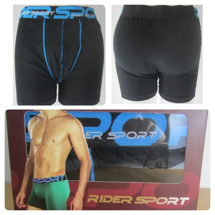 Rider Sport R 758 B | Celana Dalam Boxer Pria Exclusive