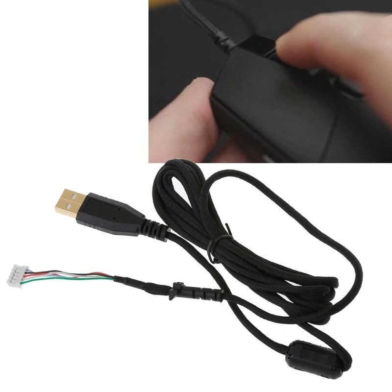 Kabel Mouse USB Replacement pengganti G102 G103 G302 G303 G403 G Pro Wired Gaming Mouse