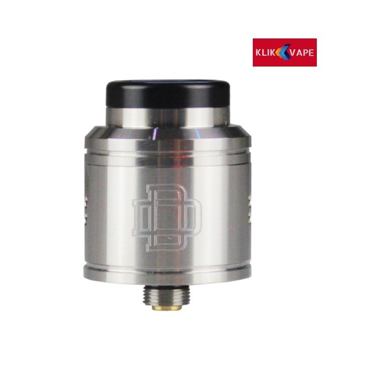 DRUGA V2 24 RDA Atomizer - SILVER [Authentic] Klikvapebandung