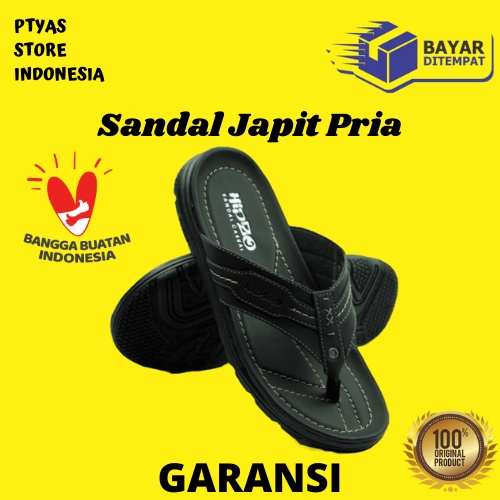 Sandal Jepit Casual Kasual Hangout Harian Sendal Pesta Kondangan Pria Cowok Dewasa Keren Trendi Keki