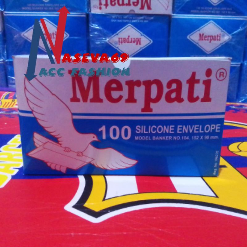 

Amplop isi 100pcs uk 152x90mm