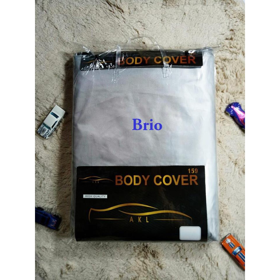 Brio Silver Coating Body Cover Mobil/Sarung Mobil/Selimut Mobil