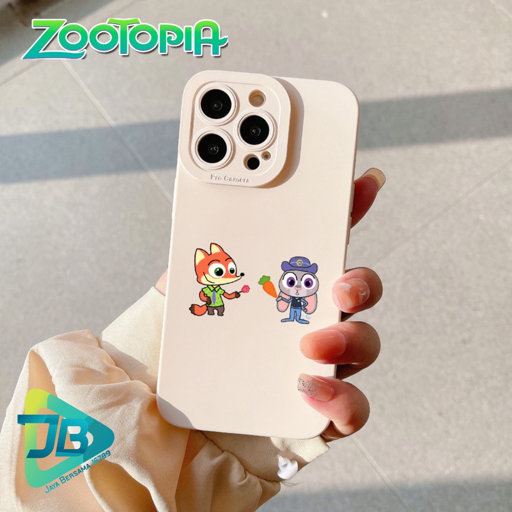SOFTCASE CASE SILIKON PROCAMERA ZOOTOPIA OPPO VIVO SAMSUNG REALME XIAOMI IPHONE INFINIX ALL TYPE JB5635