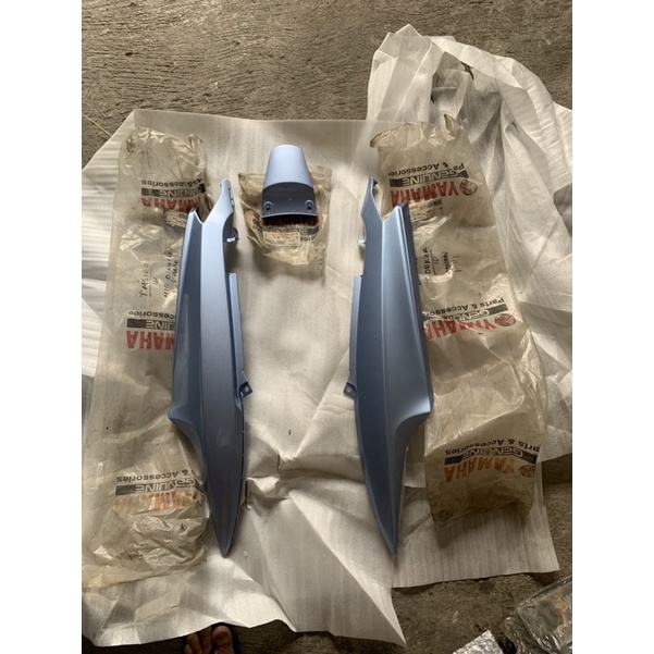 Body Belakang Cover Belakang Mio Sporty Biru Muda