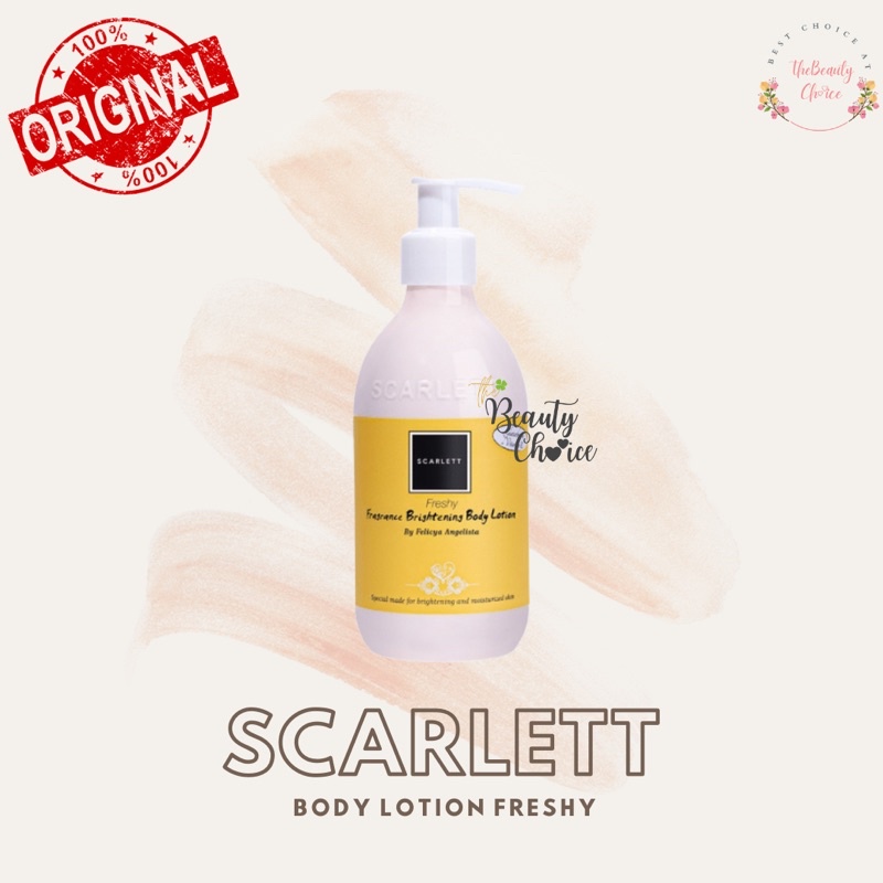 BPOM SCARLETT WHITENING BY FELICYA LOTION SHOWER GEL SCRUB SERUM JOLLY COFFEE POMEGRANATE BRIGHT-LOTION FRESHY