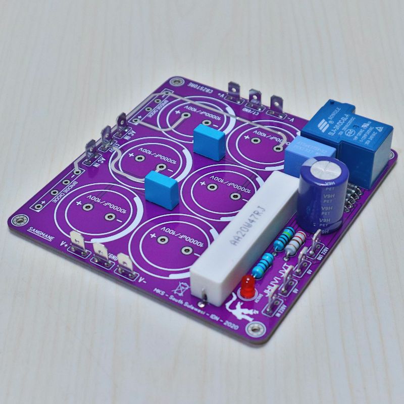 PCB PSU 6 ELCO PLUS SOFTSTART PCB DOUBLE LAYER