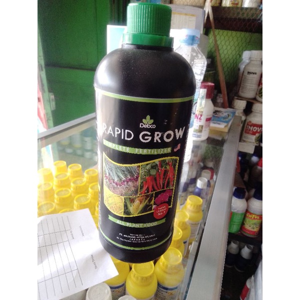 Rapid Grow 1 liter pestisida Obat Pertanian Pupuk cair