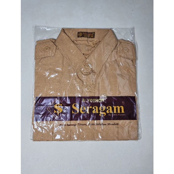 Seragam Baju Pramuka Penggalang Lengan Pendek Merk SERAGAM