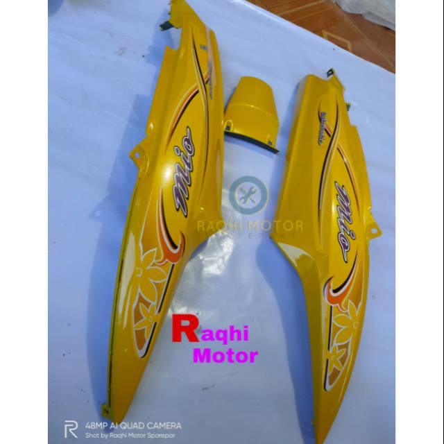 Body belakang mio sporty kuning / body mio yamaha mio sporty