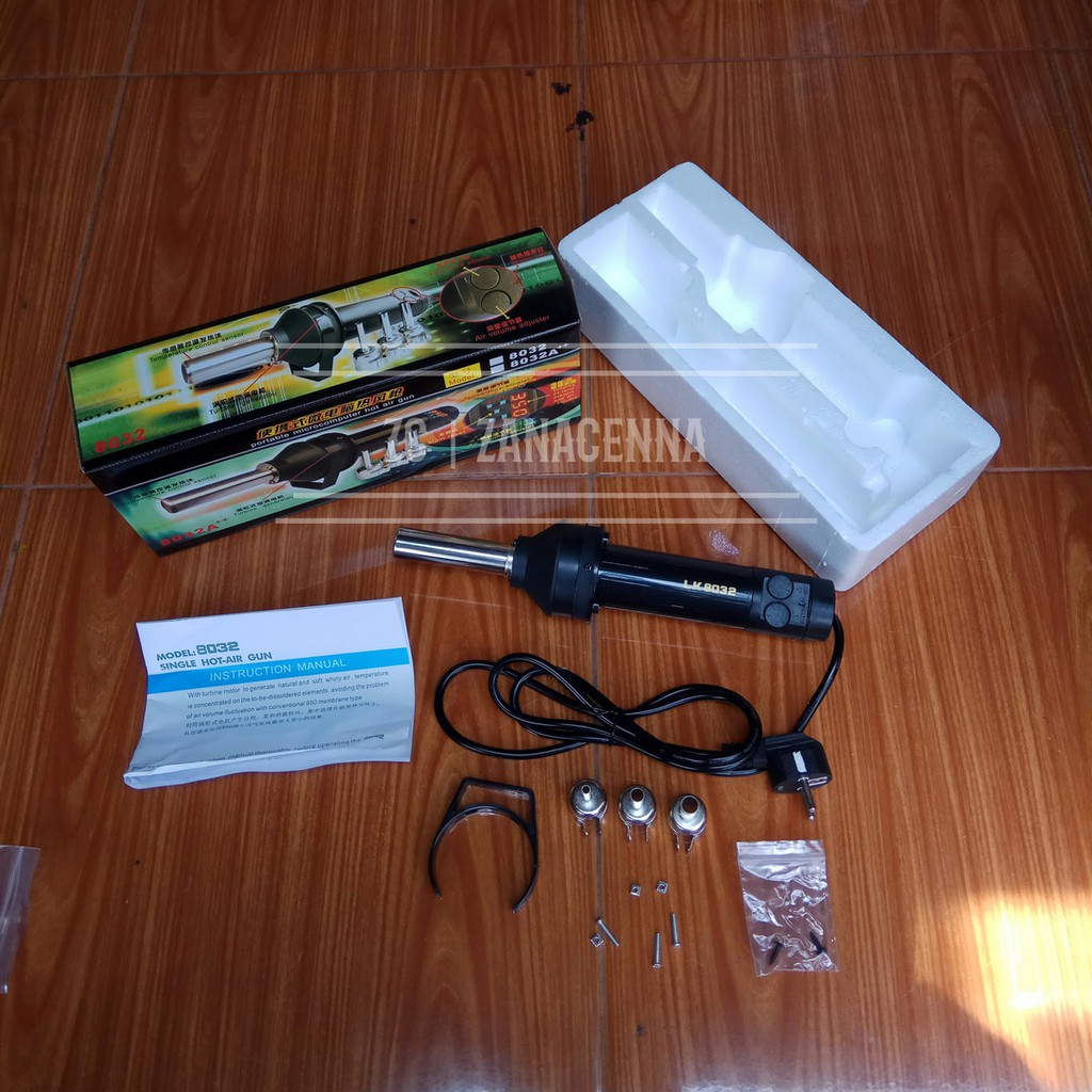Solder uap portable Hot Gun Portable BGA SMD Repair Rework Solder LK8032 Original