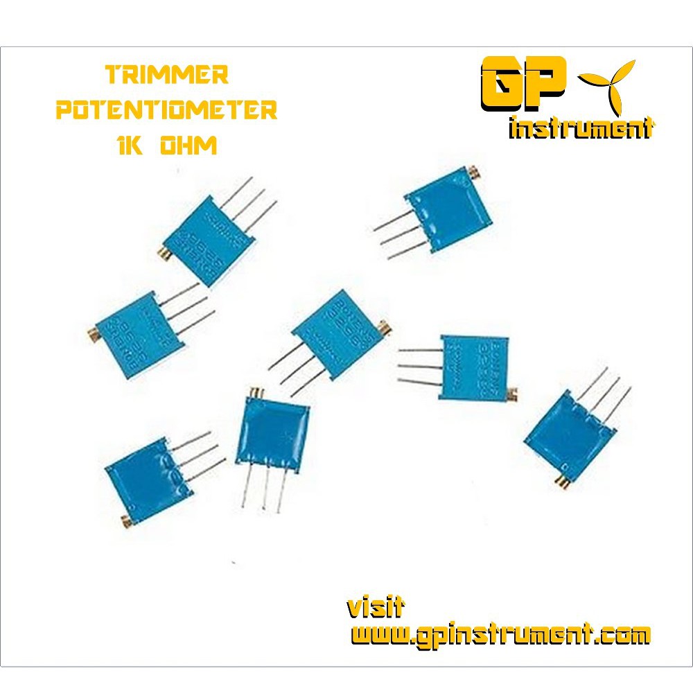 Trimmer Potentiometer 1k 1 kilo ohm Multiturn