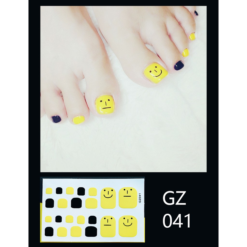 Gz34 Stiker Kuku 3D Bahan Akrilik untuk Nail Art