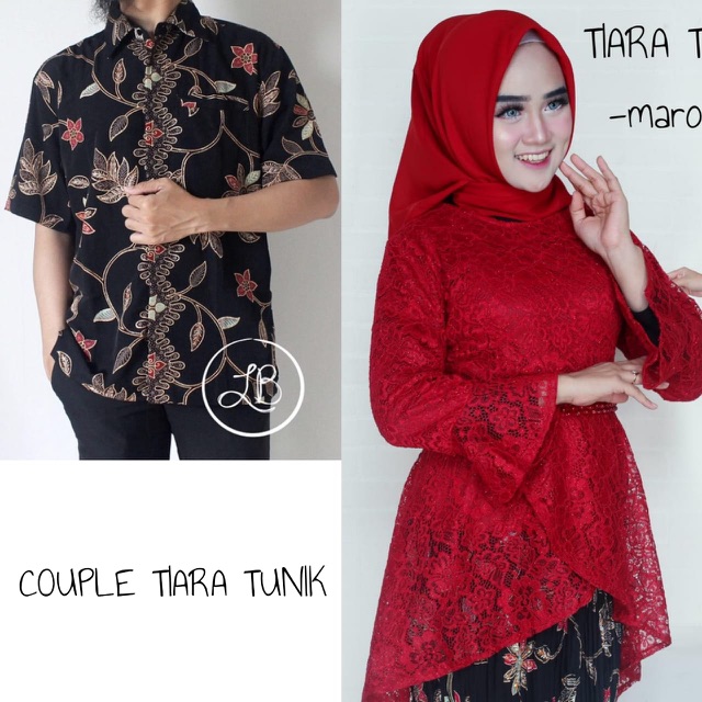 KEBAYA COUPLE TIARA TUNIK / KEBAYA MODERN / KEBAYA WISUDA